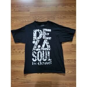 De La Soul Is Dead T-Shirt Black Size Large